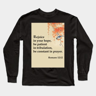 Inspirational Bible Quotes Long Sleeve T-Shirt